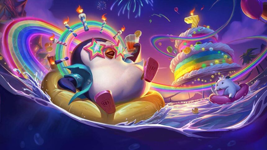 Teamfight Tactics con el regreso de la Fiesta Pengu