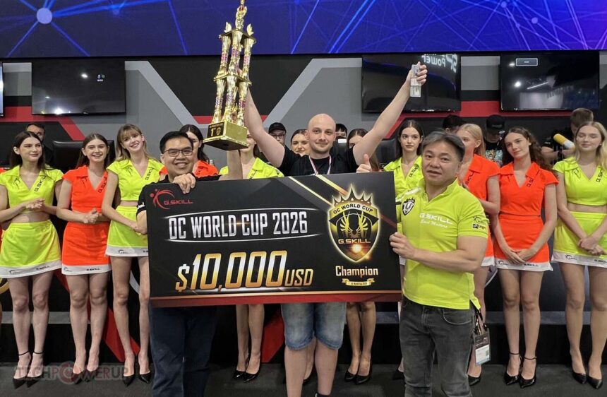 Bl4ckdot fue el ganador del G.SKILL OC World Cup 2026,