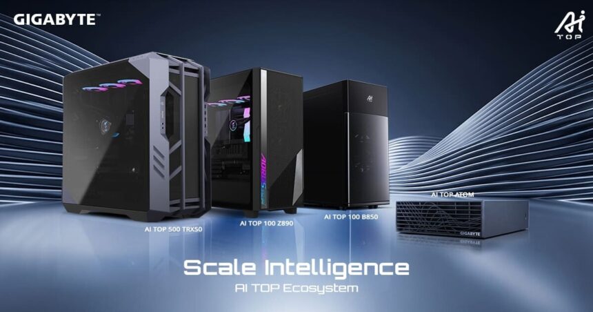 [COMPUTEX 2026] Gigabyte amplía su ecosistema AI TOP con nuevos sistemas