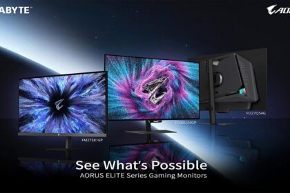 [COMPUTEX 2026] Gigabyte anunció los monitores AORUS ELITE Series