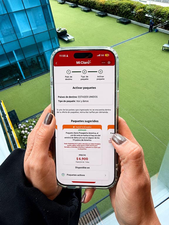 Claves para usar el roaming de Claro durante un evento deportivo