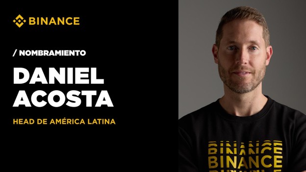 Daniel Acosta es nuevo líder de Binance en América Latina