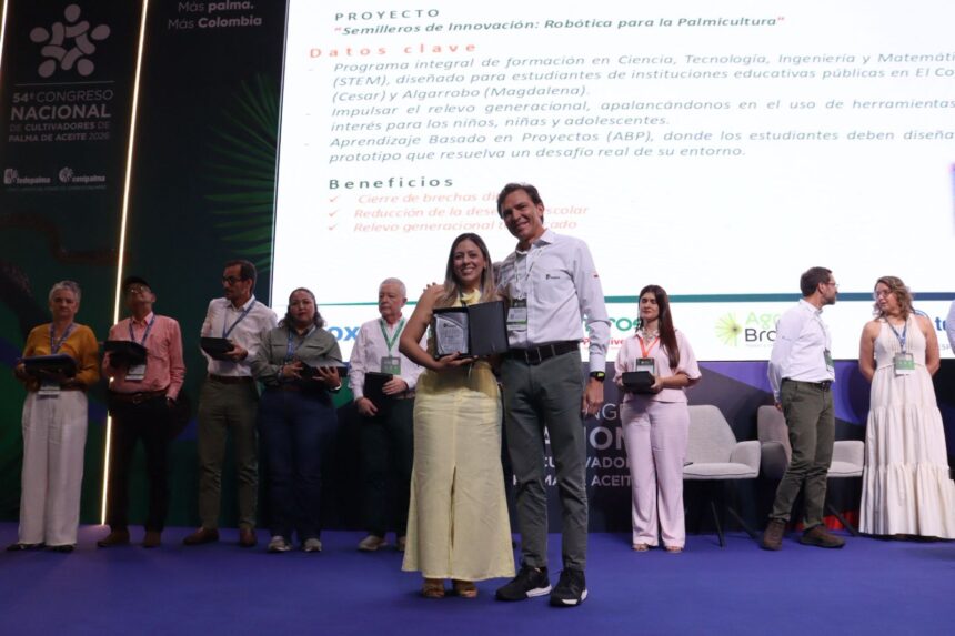 Fundación Social Gremca es reconocida por proyecto de Robótica para la palmicultura
