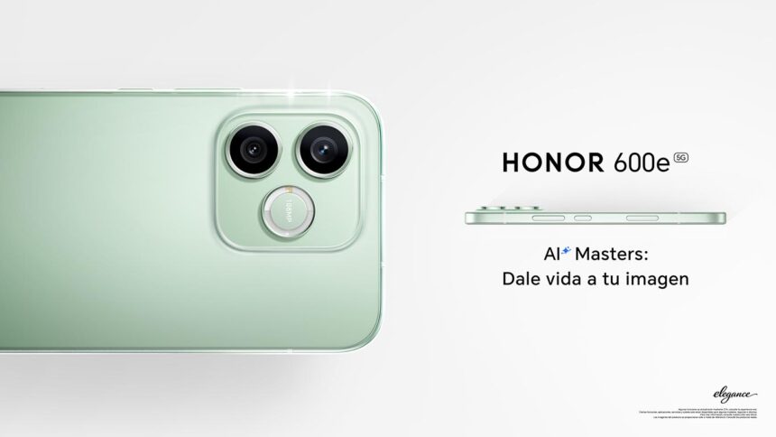 HONOR 600e ya está disponible en Colombia por $2.899.000