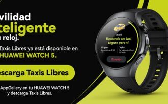 HUAWEI y Taxis Libres anunciaron TAXIS LIBRES WATCH
