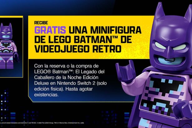 LEGO Batman: El Legado del Caballero de la Noche llegará a Nintendo Switch 2 el 18 de septiembre