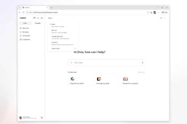 Microsoft anunció la disponibilidad general de Copilot Cowork