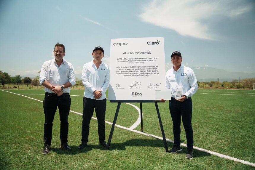 OPPO, Claro y Fundación Luis Díaz llevan tecnología a La Guajira