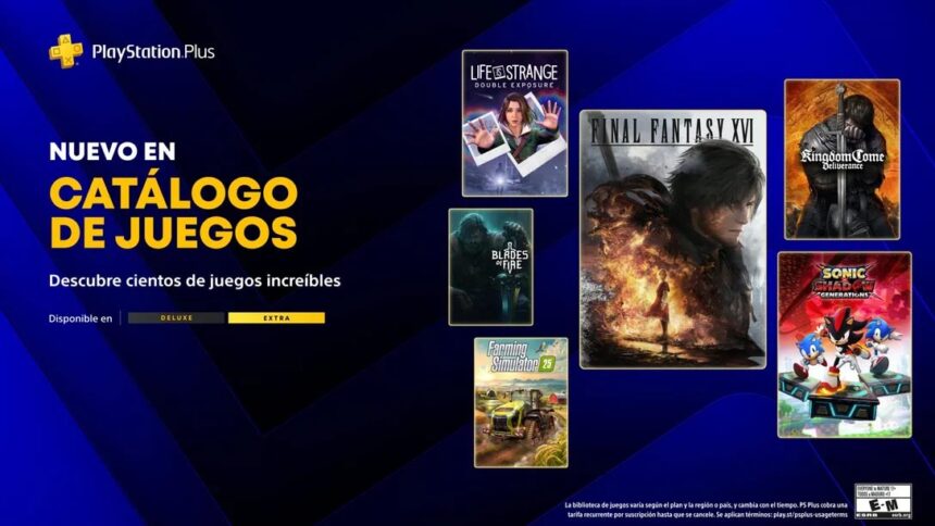 PlayStation Plus refuerza su catálogo en junio