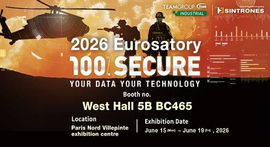 TEAMGROUP INDUSTRIAL estará presente en Eurosatory 2026