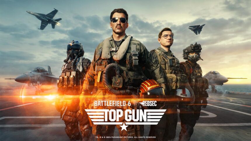 Battlefield 6 anuncian colaboración oficial inspirada en Top Gun