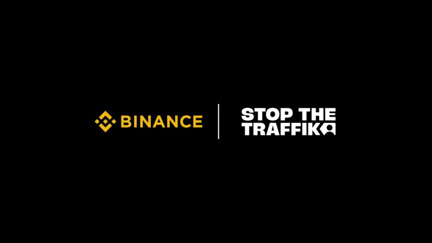 Binance anunció alianza con STOP THE TRAFFIK