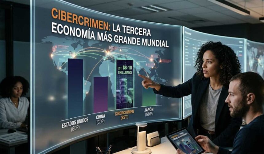 El Cibercrimen es la tercera economía más grande mundial