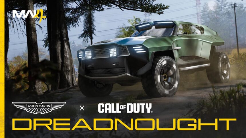 El Dreadnought de Aston Martin llegará a Call of Duty: Modern Warfare 4
