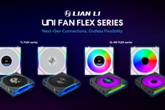 LIAN LI anuncia los ventiladores UNI FAN FLEX