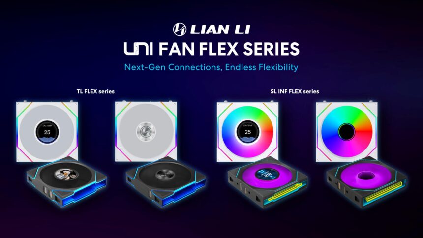 LIAN LI anuncia los ventiladores UNI FAN FLEX