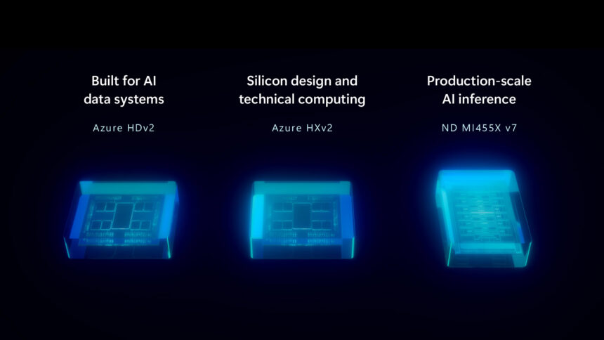 Microsoft implementará los nuevos procesadores AMD Instinct y AMD EPYC