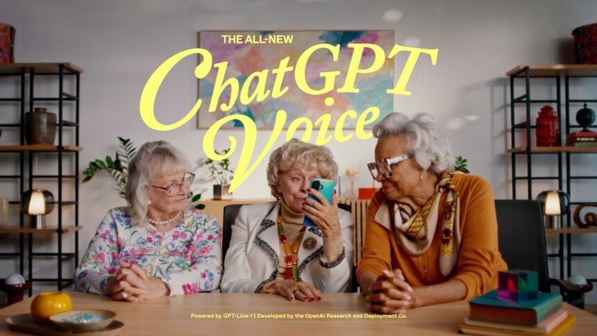 OpenAI presentó GPT-Live y una nueva experiencia de ChatGPT Voice