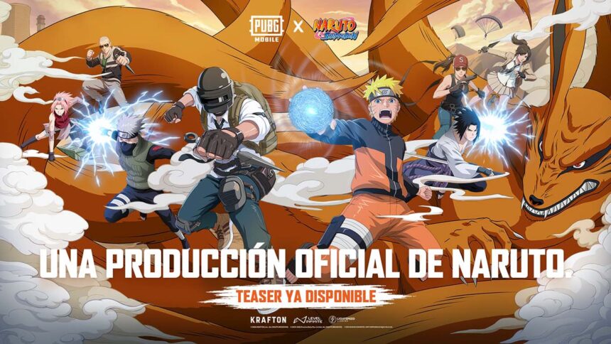 PUBG MOBILE y Studio Pierrot revelan un teaser de NARUTO SHIPPUDEN