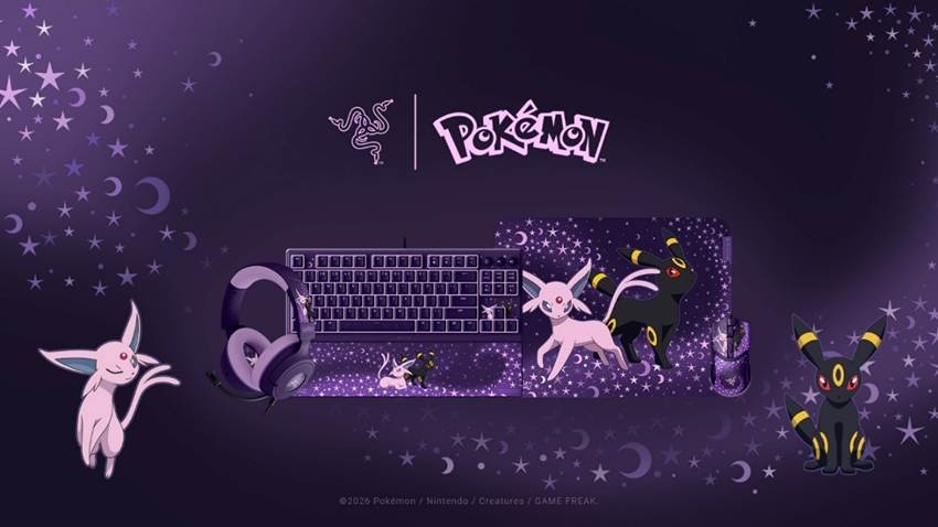 Razer anuncia la colección Espeon & Umbreon