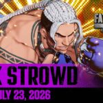 Rick Strowd llegará a FATAL FURY City of the Wolves comienza el 23 de julio