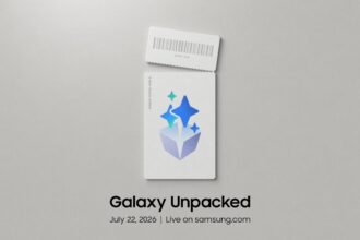 Samsung confirma Galaxy Unpacked para el 22 de julio