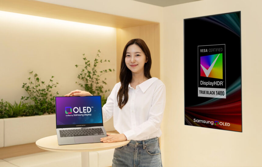 Samsung revoluciona las laptops con sus nuevos paneles Tandem OLED