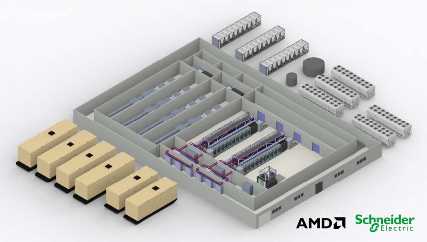 Schneider Electric y AMD anuncian diseño de referencia para AMD Helios