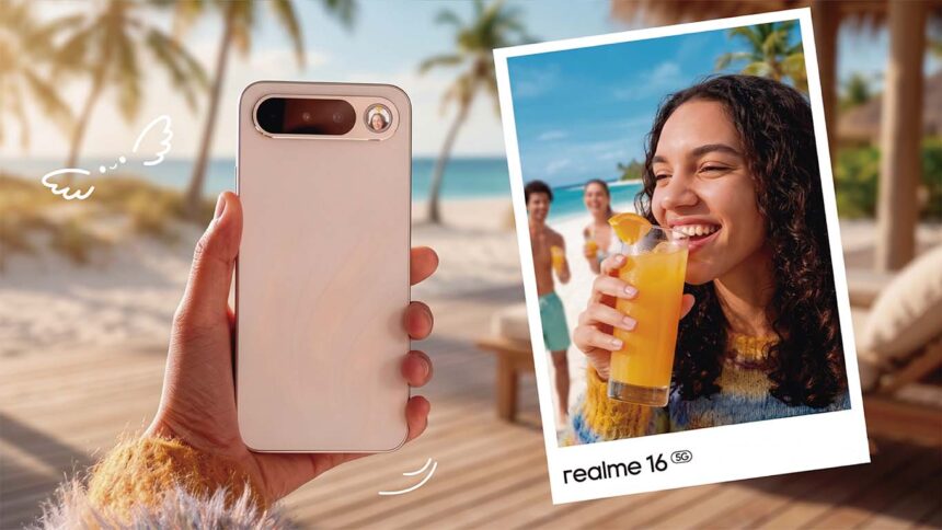 Serie 16 de realme son los compañeros perfetos para las vacaciones