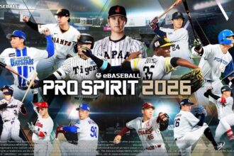 eBaseball: PRO SPIRIT 2026 ya esta disponible en PlayStation 5 y Steam