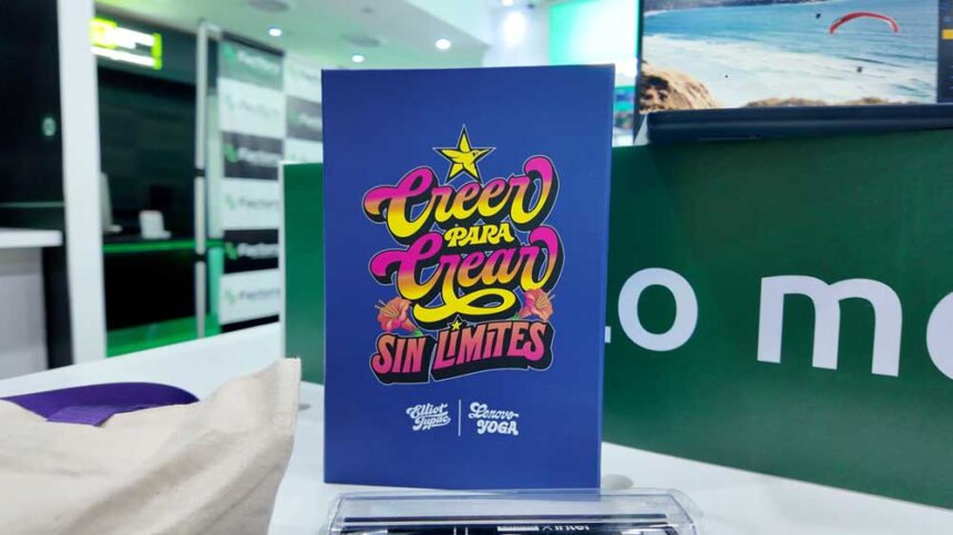 Lenovo y Elliot Tupac presentaron la campaña "Creer para crear sin límites"