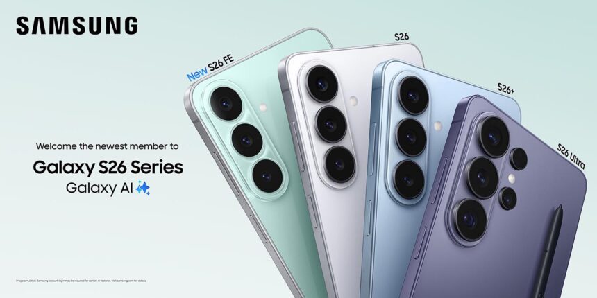 Samsung Galaxy S26 FE es anunciado de manera oficial