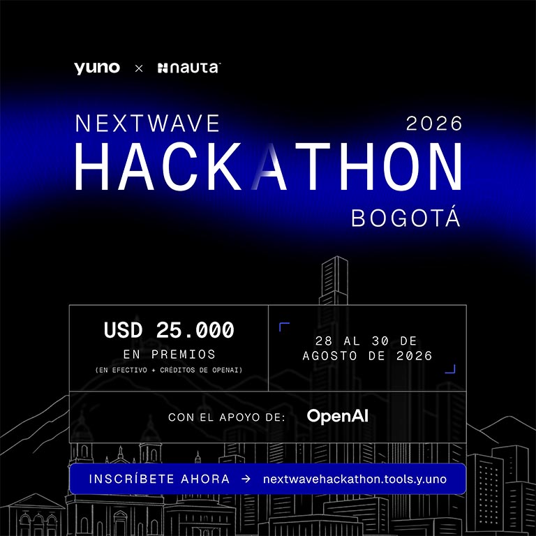 Yuno y Nauta se unen en la NextWave Hackathon 2026