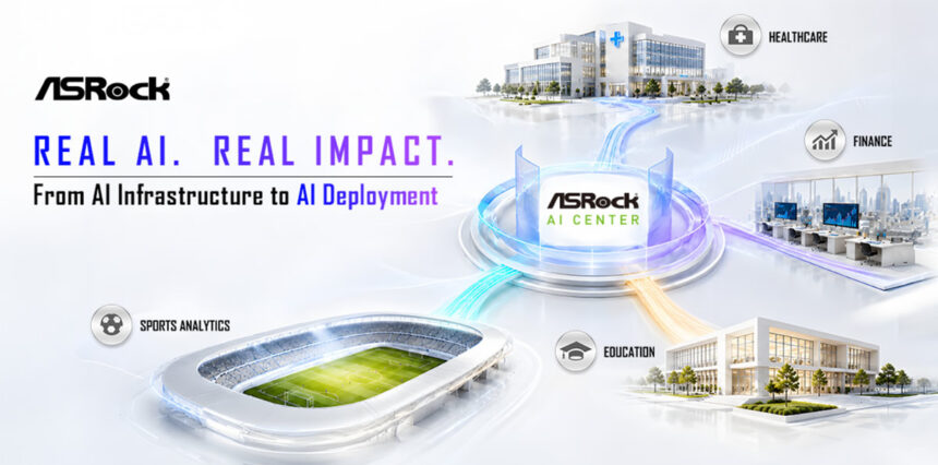 ASRock anunció el lanzamiento de ASRock AI Center