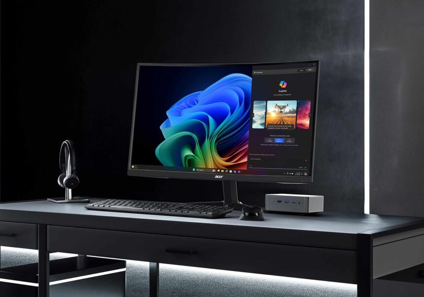 Acer presenta la miniestación de trabajo Veriton RI110 AI