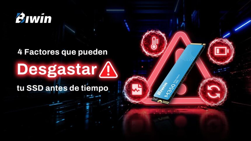 Biwin detalla los 4 errores que pueden acortar la vida útil de un SSD