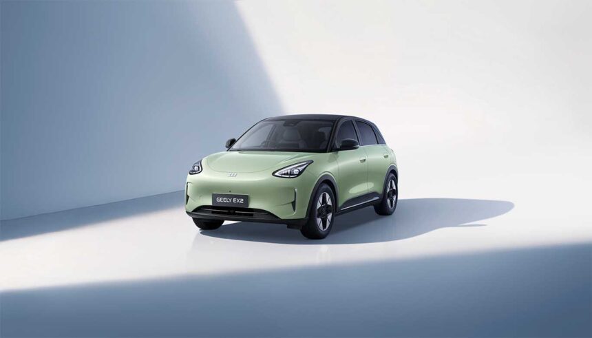Geely EX2 alcanza récord global en ventas