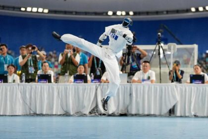 Huawei desplegó redes 5G en los Juegos Mundiales de Robots Humanoides