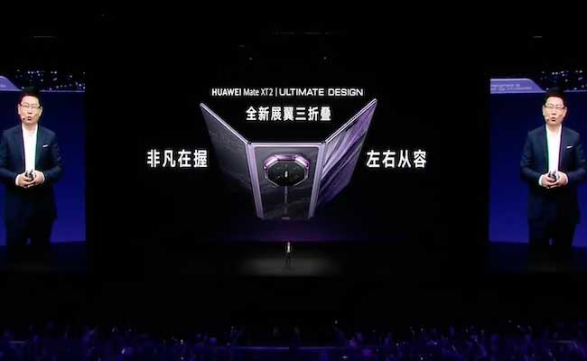 Huawei presentó el nuevo Mate XT2
