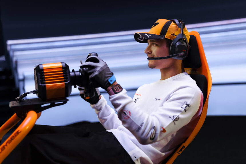 Logitech G presentó el RS50 McLaren Racing Bundle