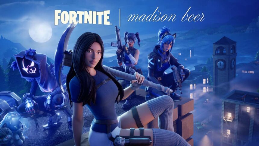Madison Beer llega el 24 de septiembre a Fortnite