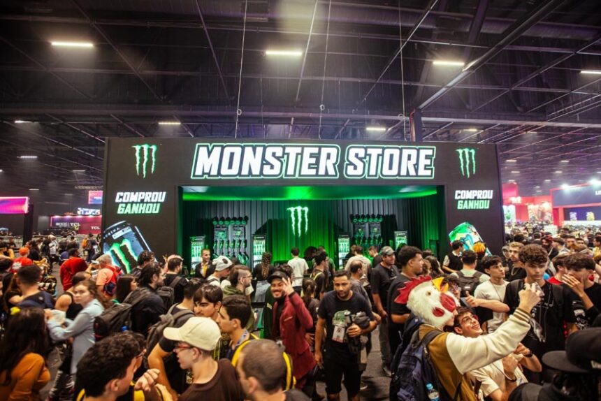 Monster Energy estará presente en el Brasil Game Show 2026