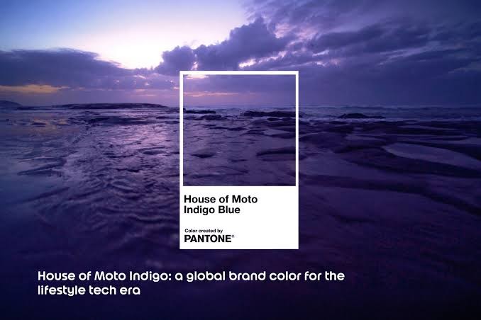 Motorola y Pantone presentaron el color House of Moto Indigo
