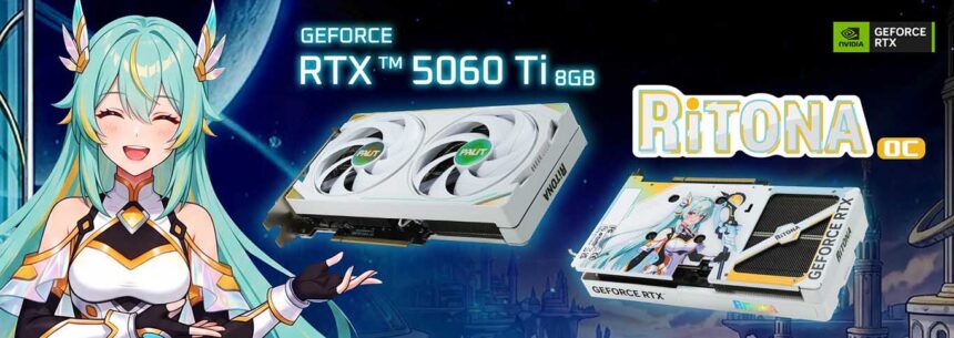 PALIT presenta la GeForce RTX 5060 Ti de 8 GB RiTONA OC