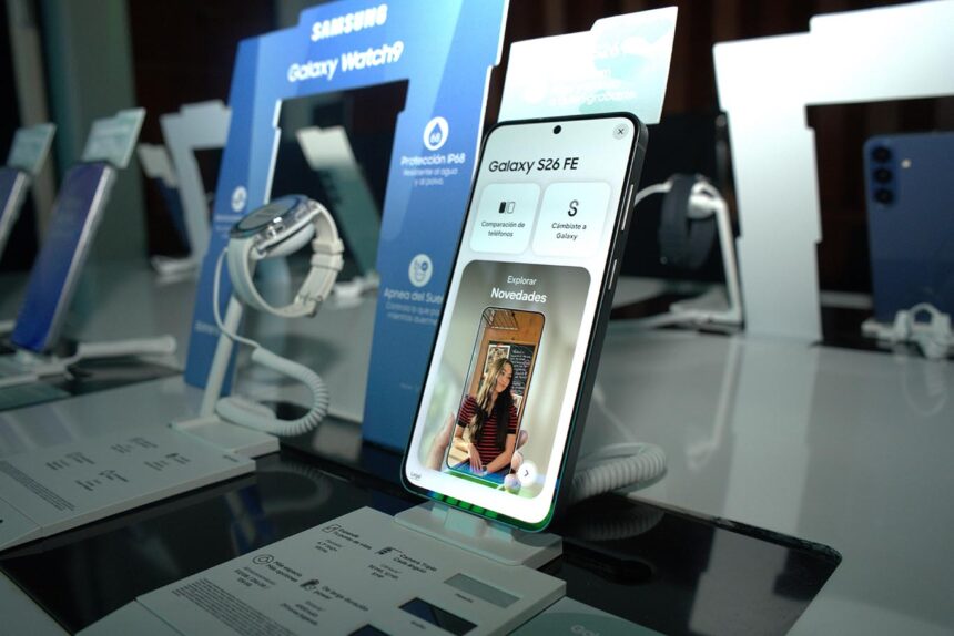 Samsung Galaxy S26 FE llega a Colombia por $3’499.000