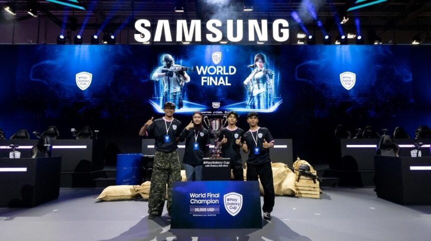 Samsung celebró la final mundial de la #PlayGalaxy Cup en Gamescom 2026