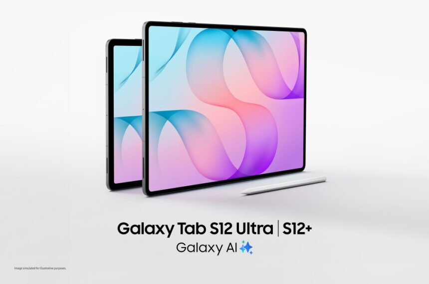 Samsung presentó serie Galaxy Tab S12 con MediaTek Dimensity 9500