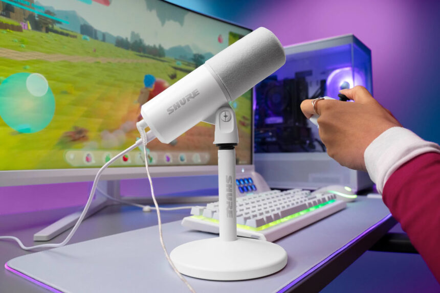 Shure lanza la nueva generación del micrófono MV6 USB