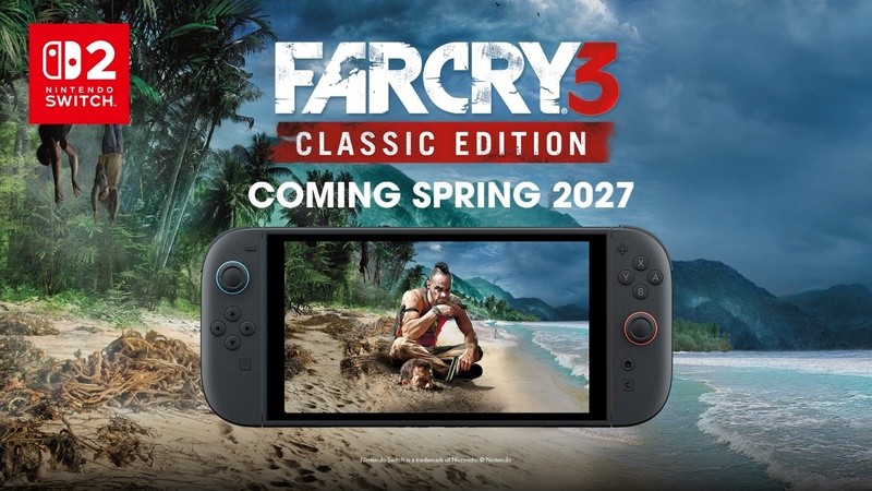 Ubisoft anuncia que FARCRY 3 llegará a Nintendo Switch 2