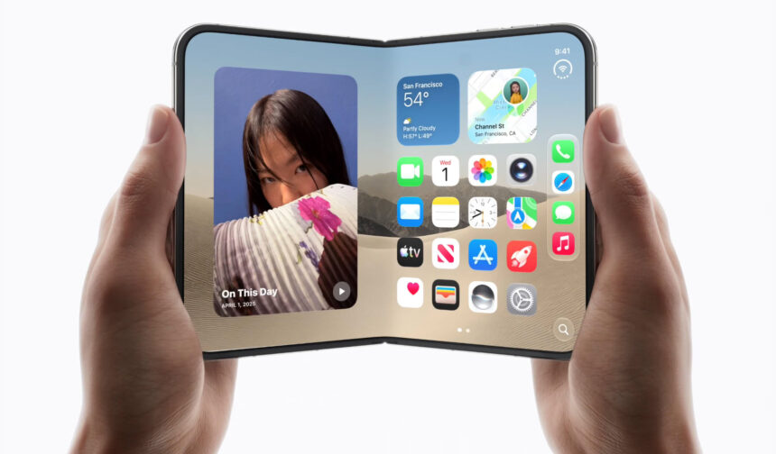 iPhone Duo es el primer teléfono plegable de Apple